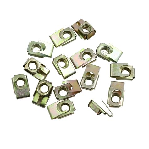 screw clips for sheet metal|metal clip with screw hole.